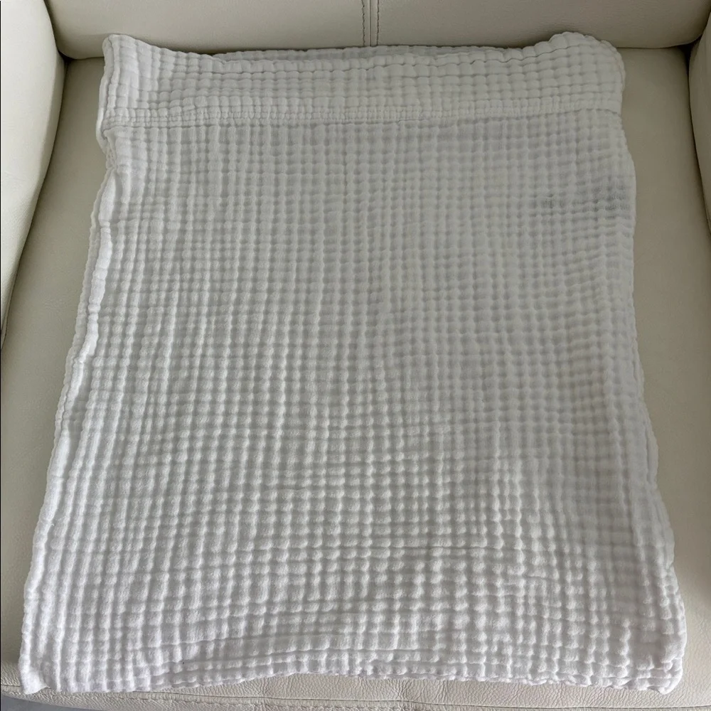 Alto Organic Cotton Gauze White Standard Pillowcases Set of 2